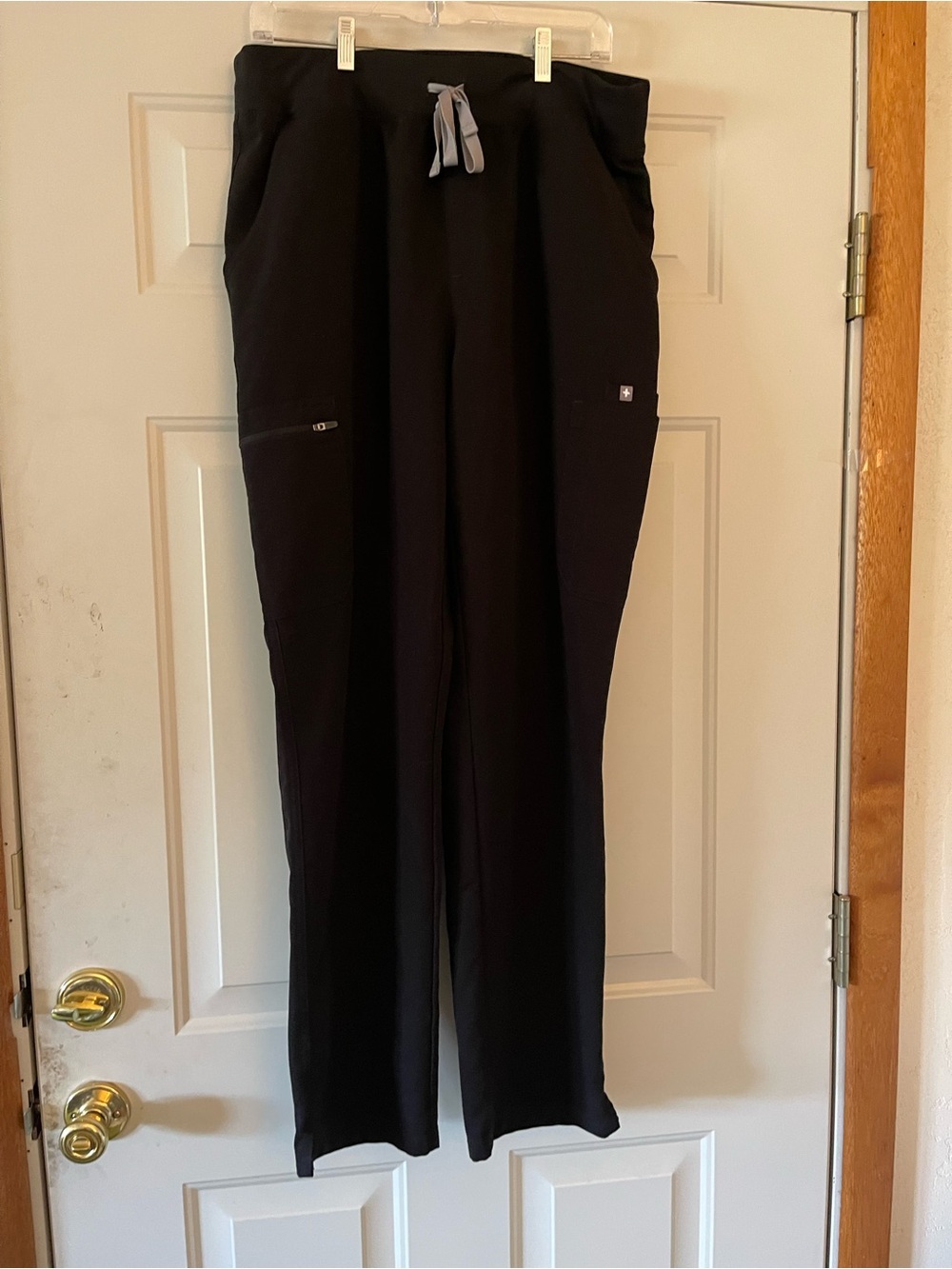 FIGS scrubs women set Top XL Pants XL/T Black nursing Medical - Picture 6 of 9